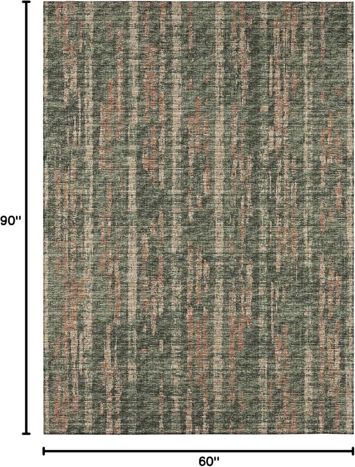 Chenille Abstract Rug