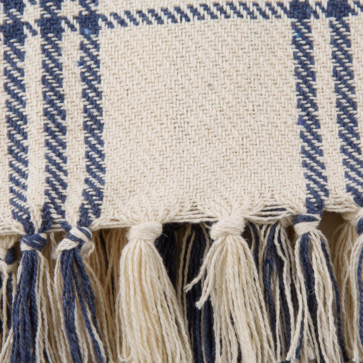 Design Imports Hand Woven Throw Blanket