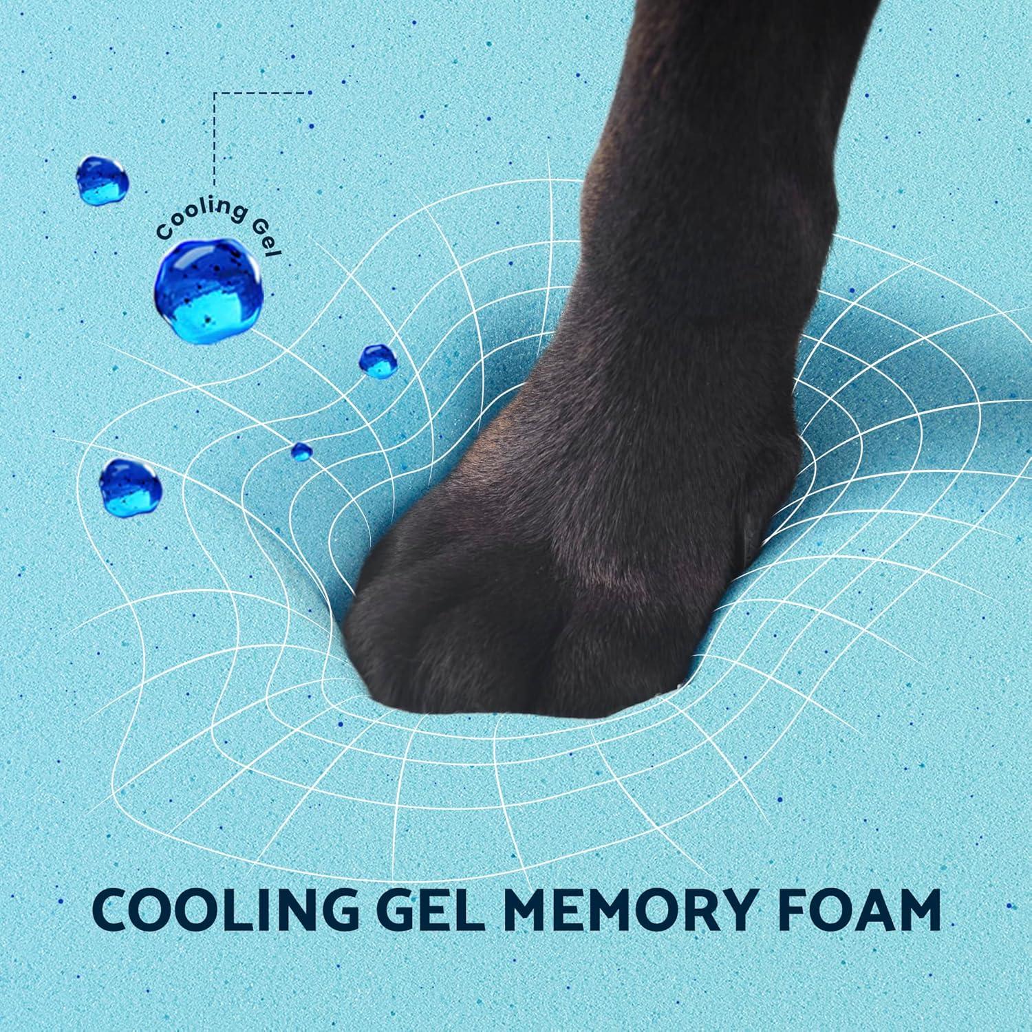 Puppy Paw Orthopedic Polyester Pet Bed