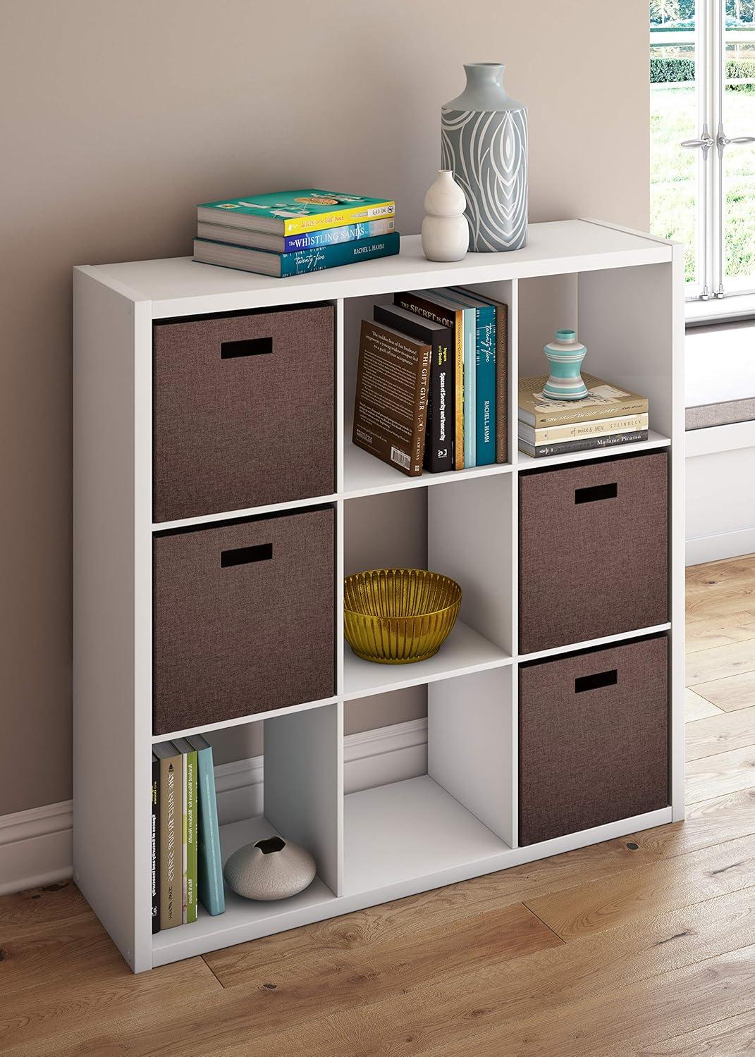 43.98" H x 43.82" W Decorative Cube Bookcase