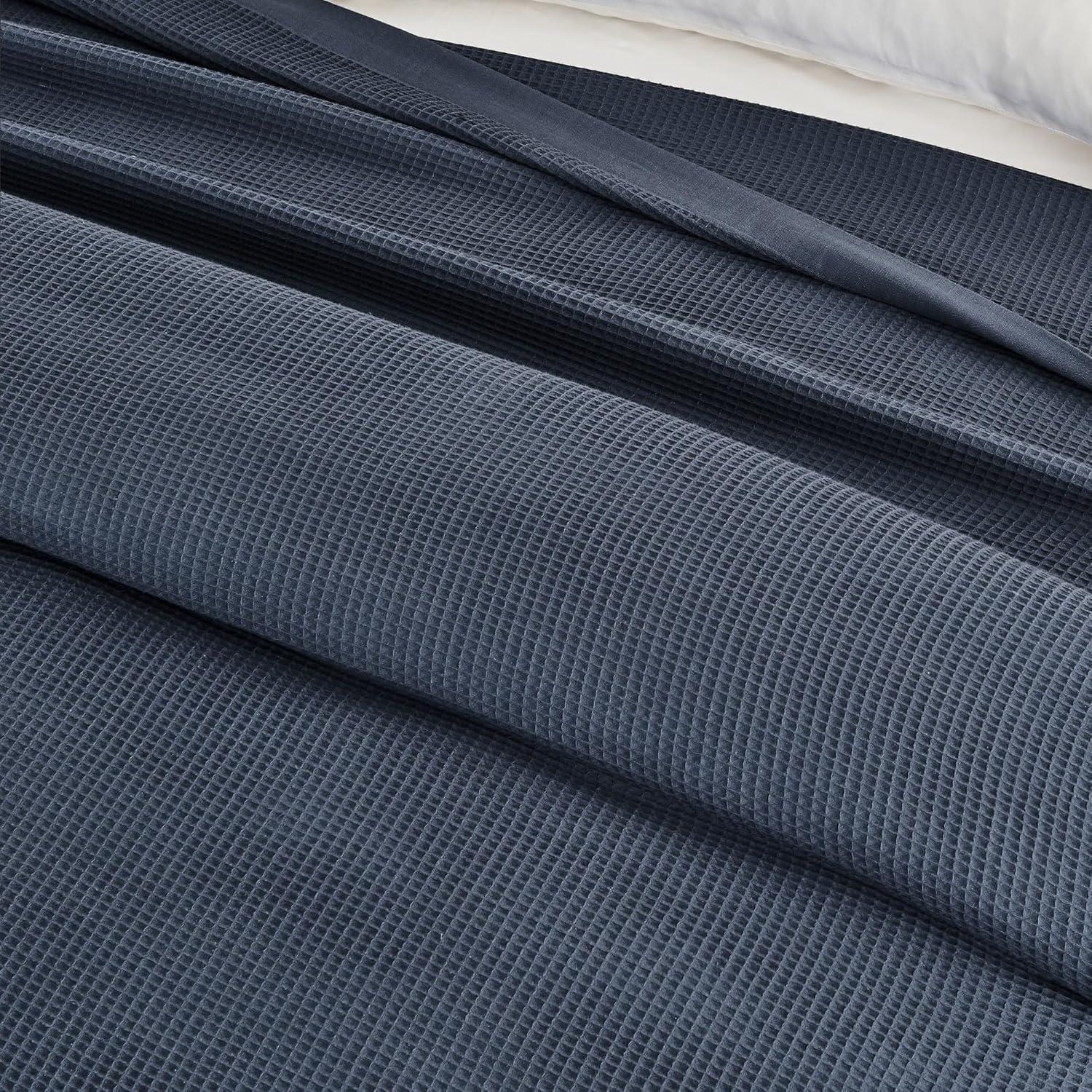 100% Cotton Lightweight Waffle Weave Summer Blanket
