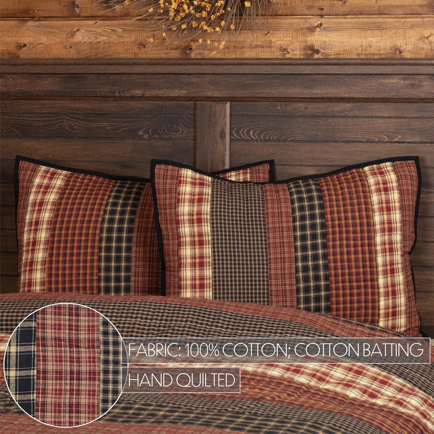 VHC Brands Beckham Cotton Blend Pillow Sham