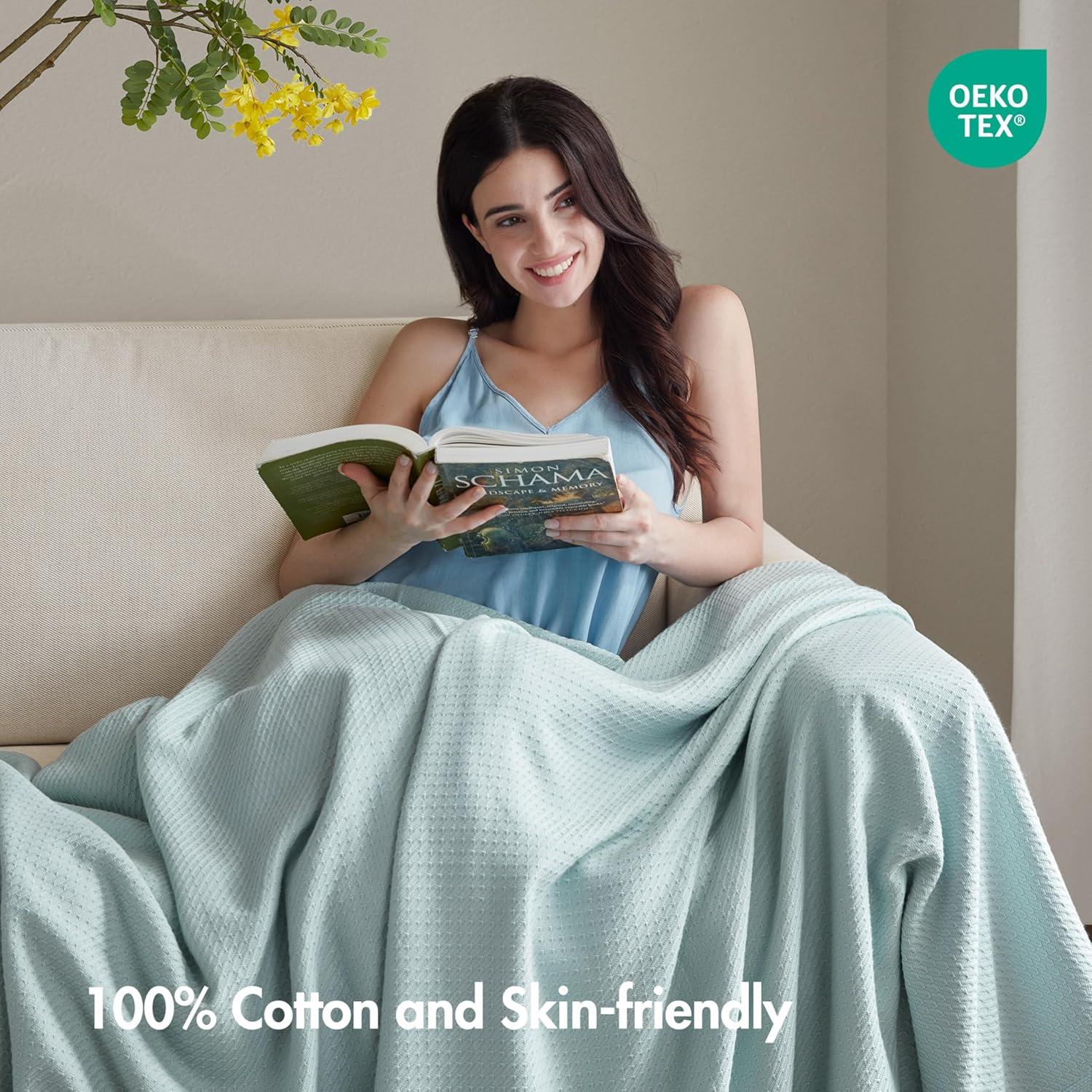 100% Certified Egyptian Cotton Blanket