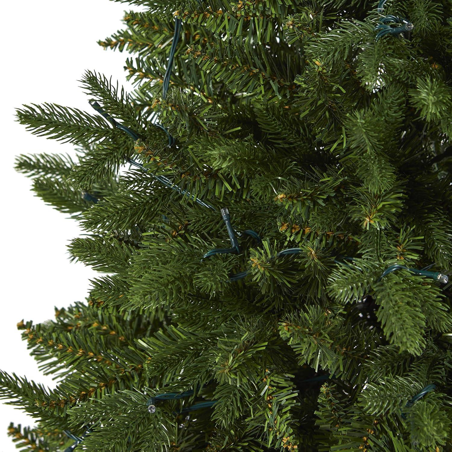 Nearly Natural 5-ft New Hampshire Fir Artificial Christmas Tree with 150 LED Lights