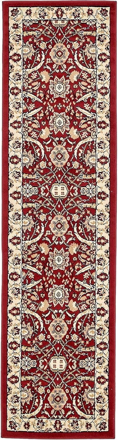 Unique Loom 2' 0 x 8' 2 Runner Red Espahan Cape Cod Area Rug