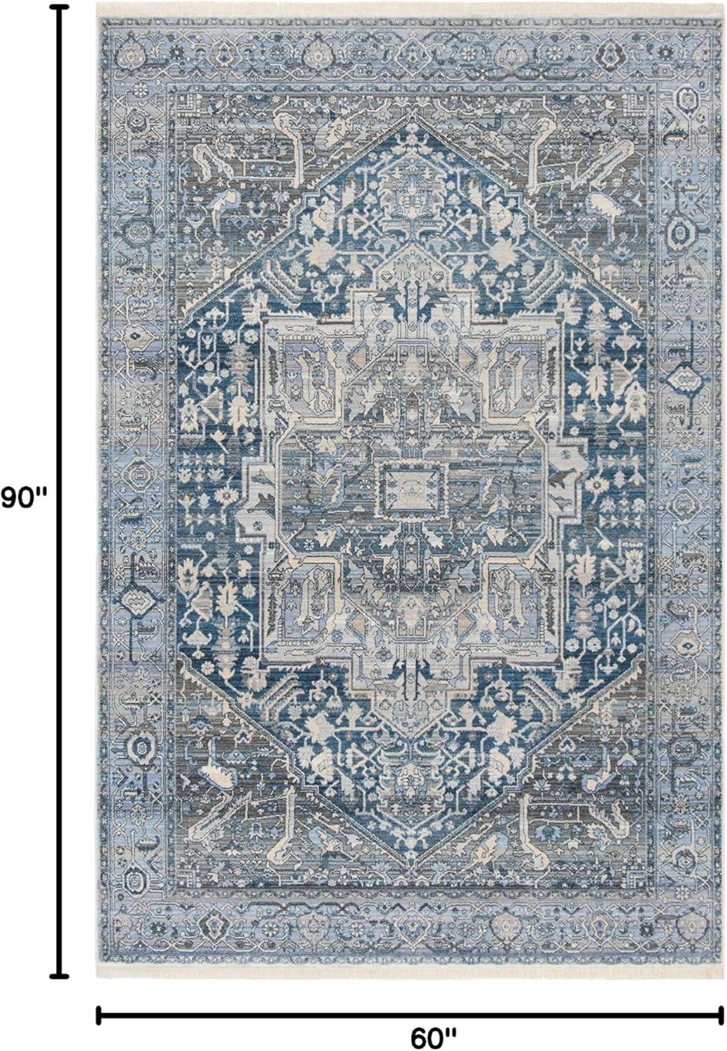 Vintage Persian VTP474 Power Loomed Area Rug  - Safavieh