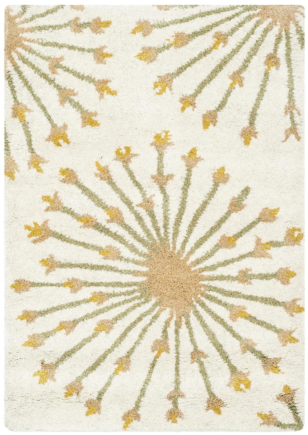 Bella BEL123 Hand Tufted Accent Rug - Beige/Gold - 2'x3' - Safavieh.