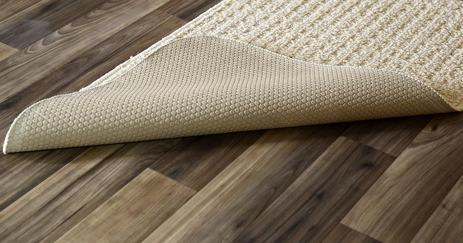 Garland Rug Herald Square 2pc Kitchen Rug Set 18 in. x28 in. Slice & 18 in. x28 in. Mat Ivory