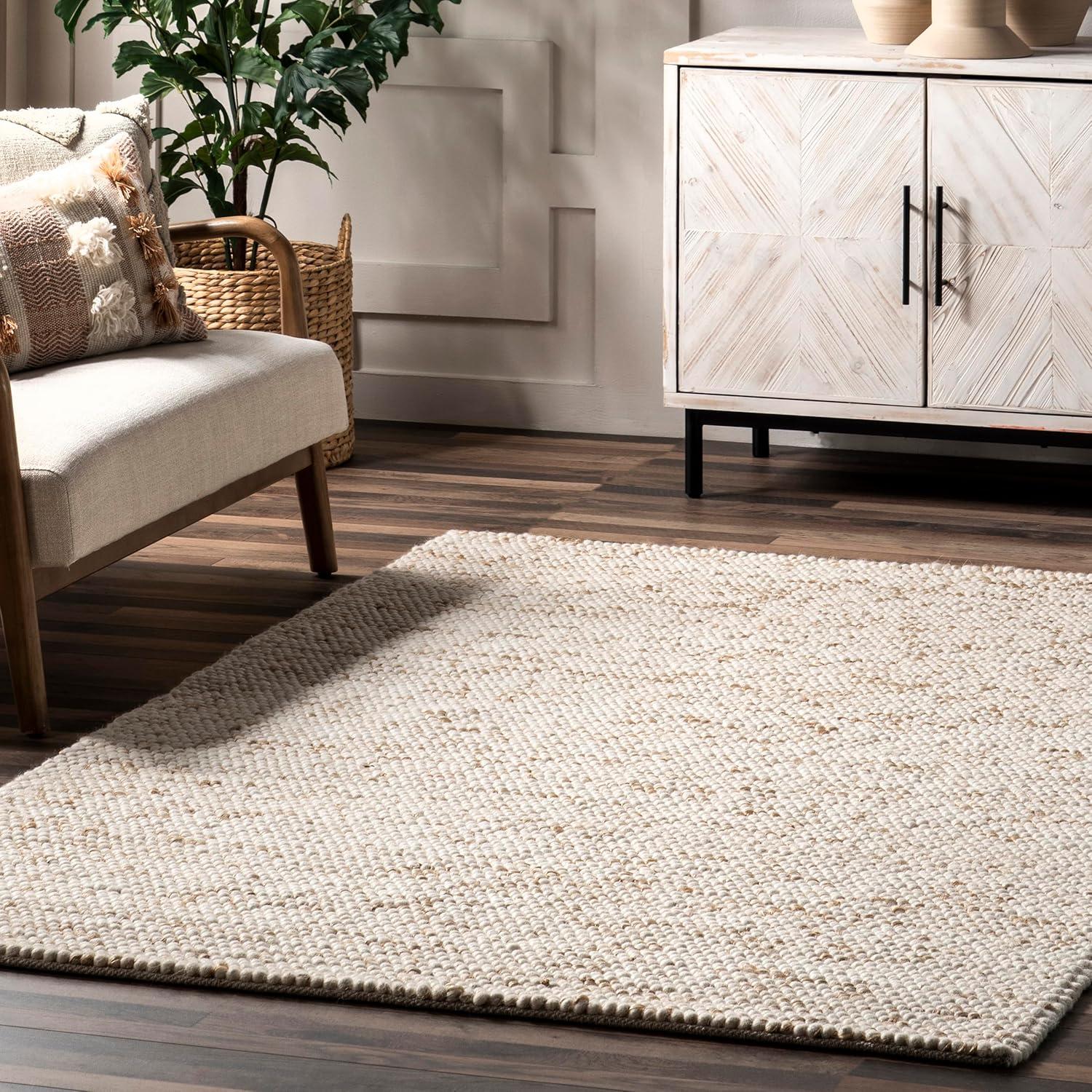 Nuloom Deeanna Casual Textured Wool Indoor Area Rug