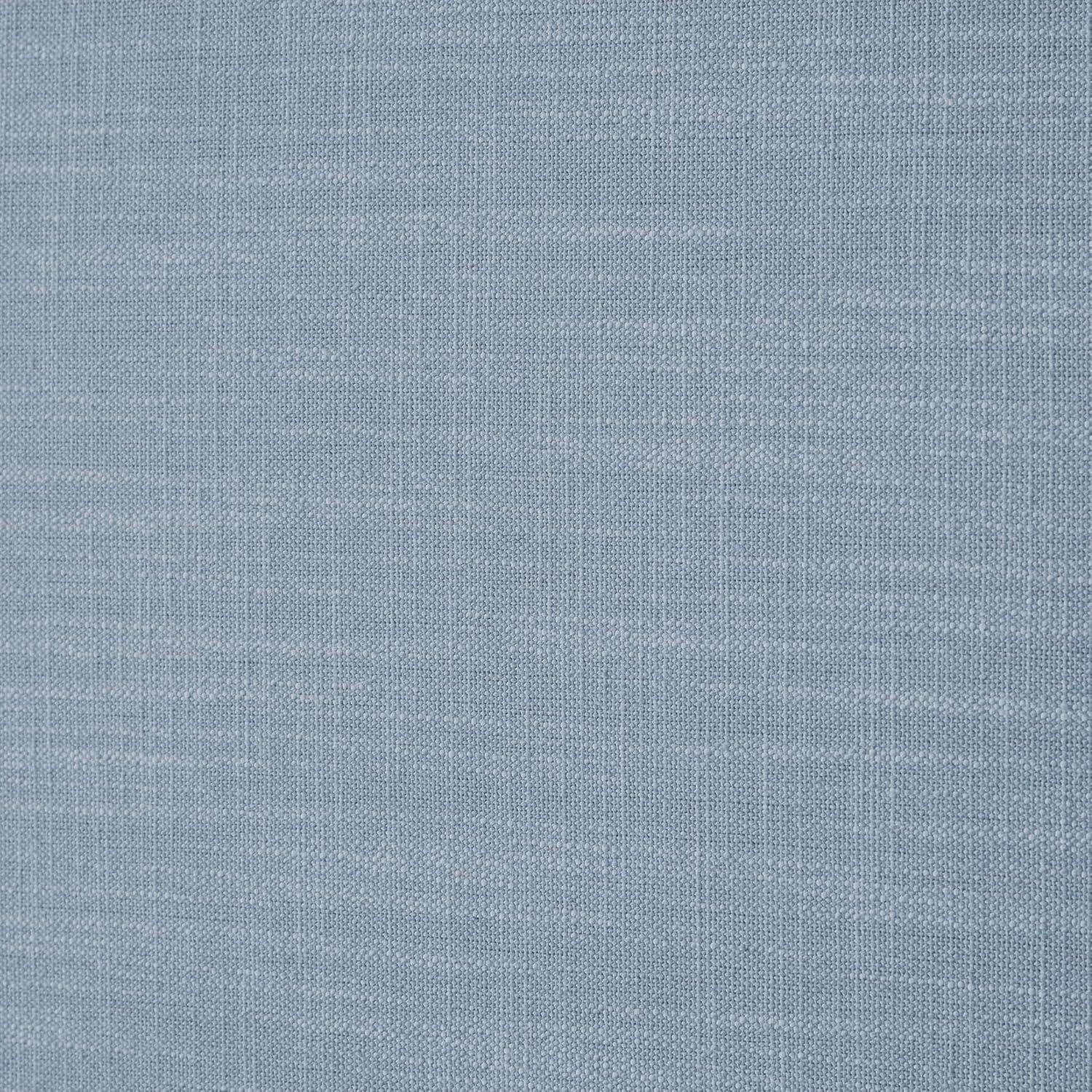Meridian Furniture Emerson Sky Blue Linen Textured Fabric Queen Bed