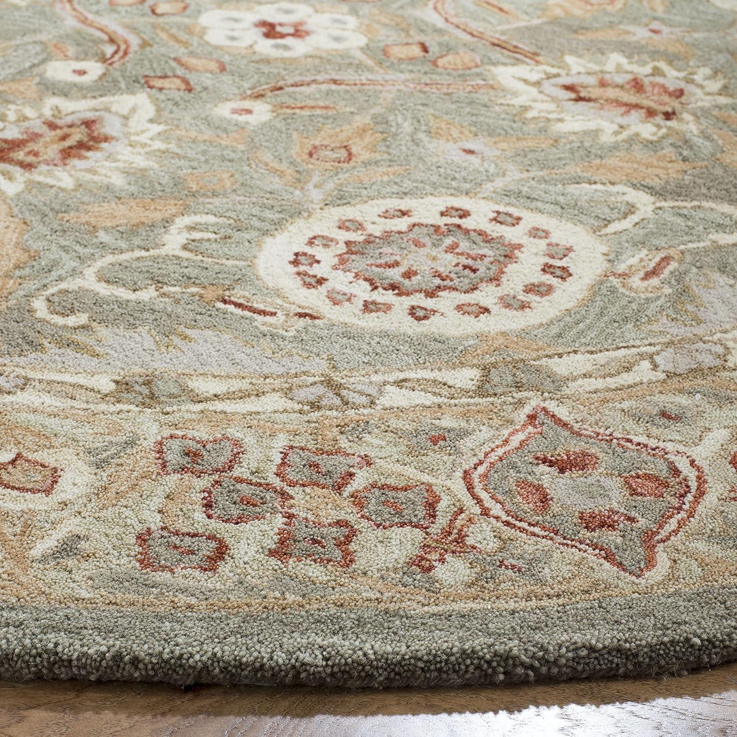 Anatolia AN516 Hand Tufted Traditional Area Rug  - Safavieh