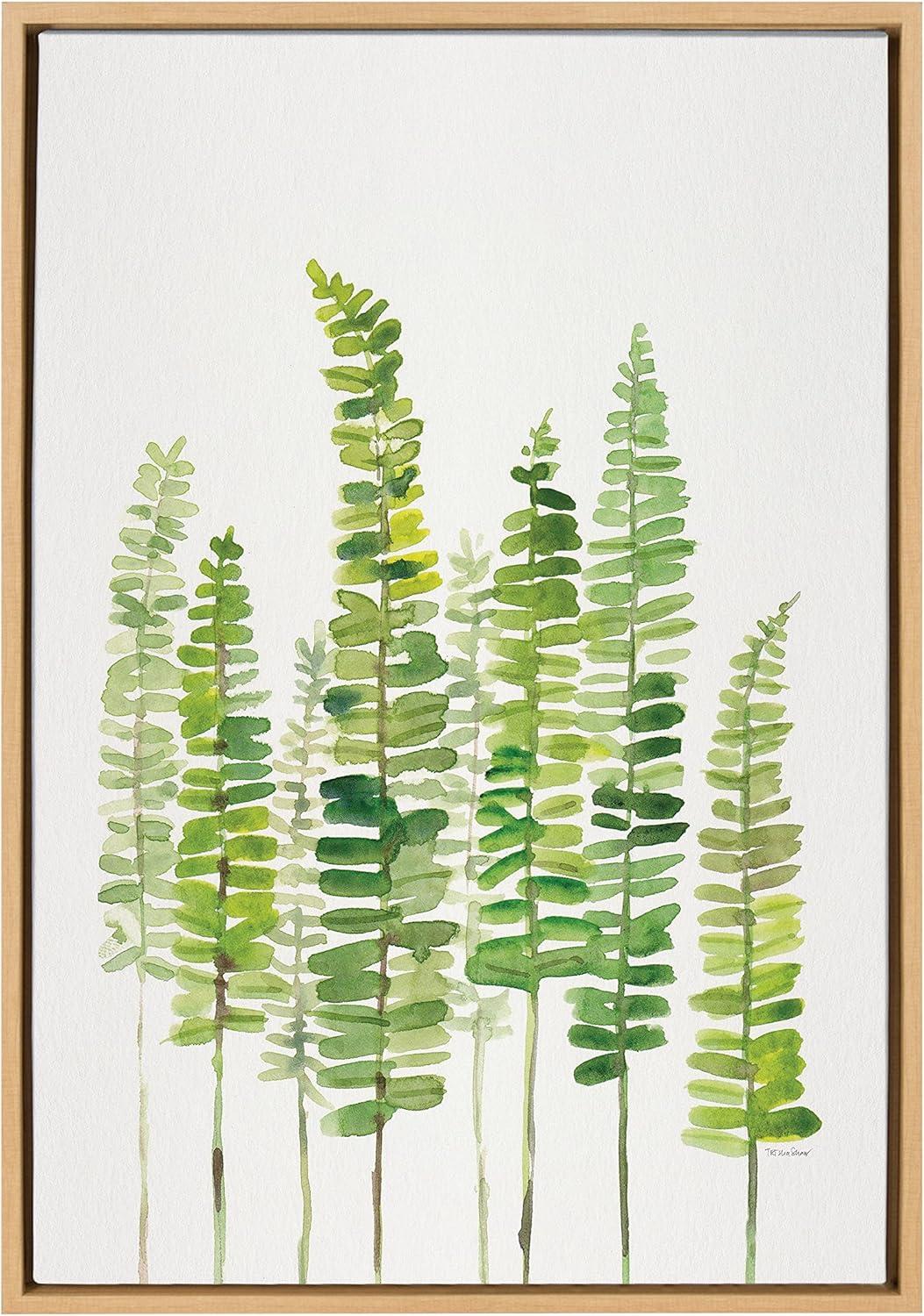 " Sword Ferns " by Patricia Shaw Painting Print