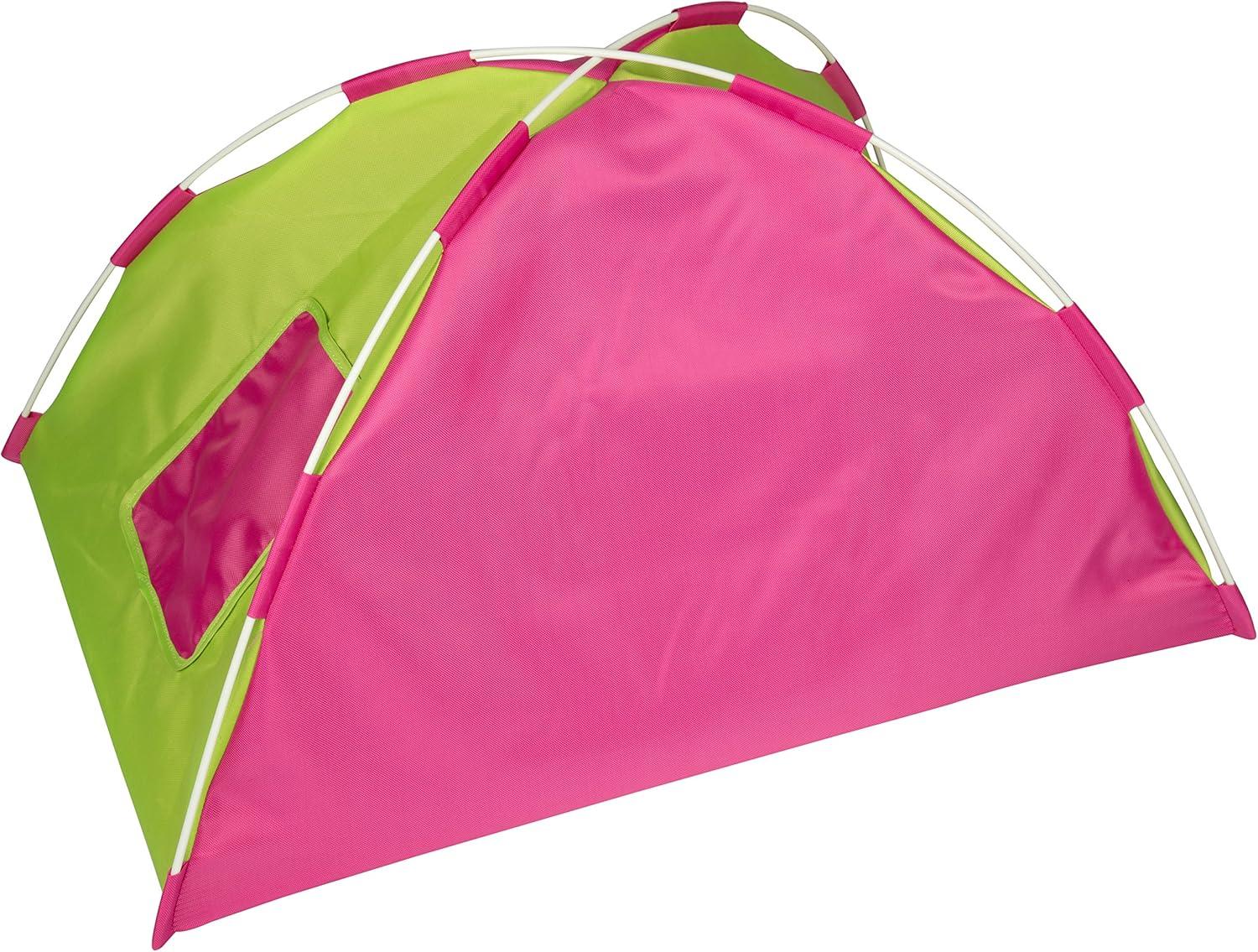 Dress Along Dolly Camping Bed Tent with Sleeping Bag and Pillow for American Girl Doll