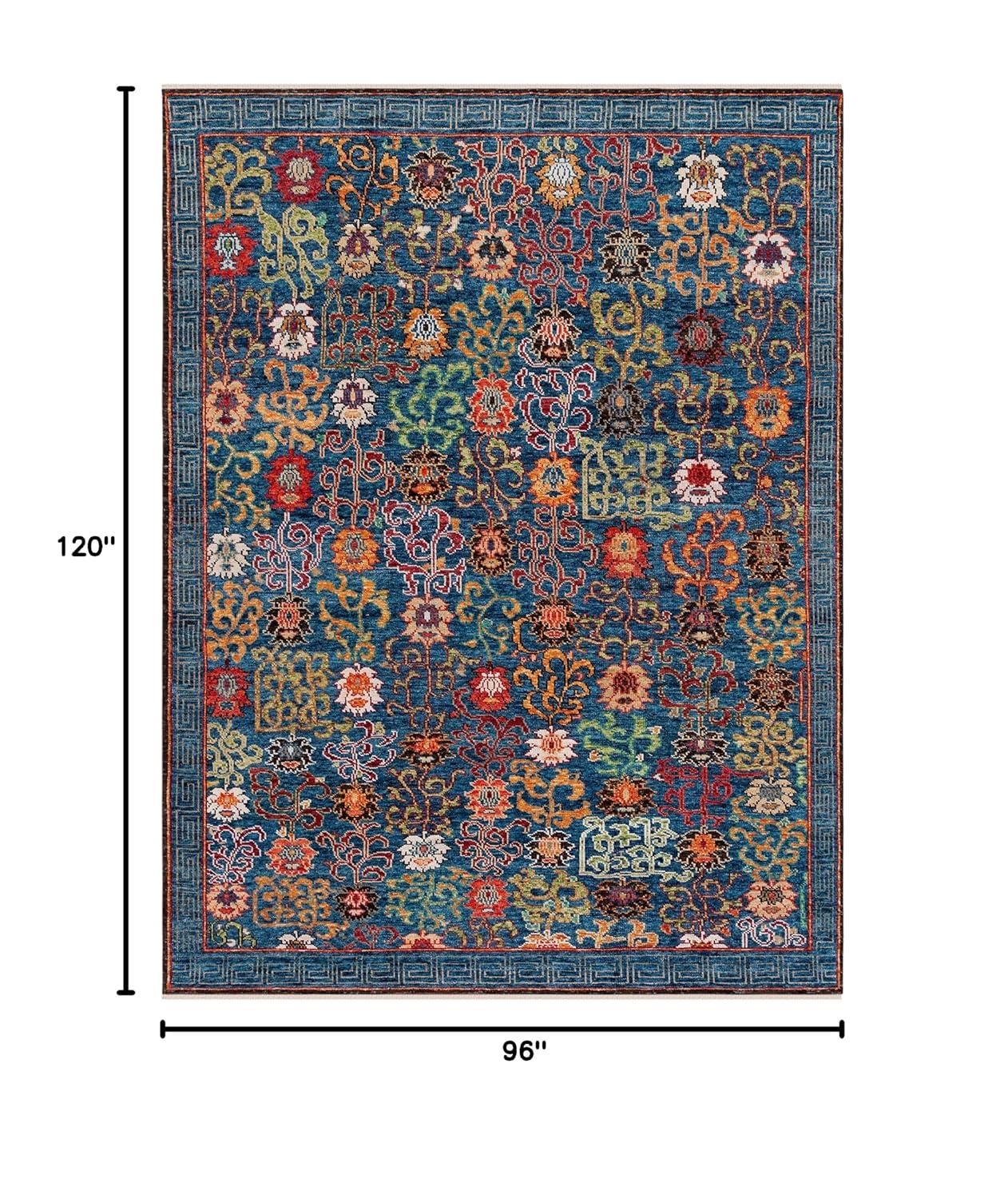 Safavieh Sultanabad Hand Knotted 80% Wool And 20% Cotton Floral Rug