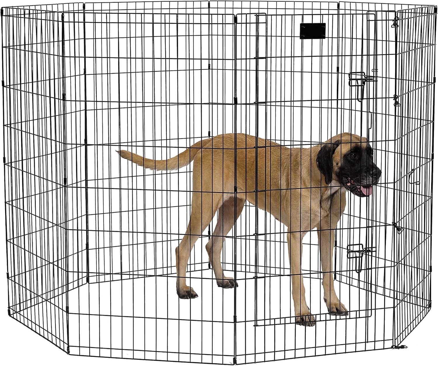 MidWest Homes for Pets E-Coat Exercise Pen w/Door for Dogs