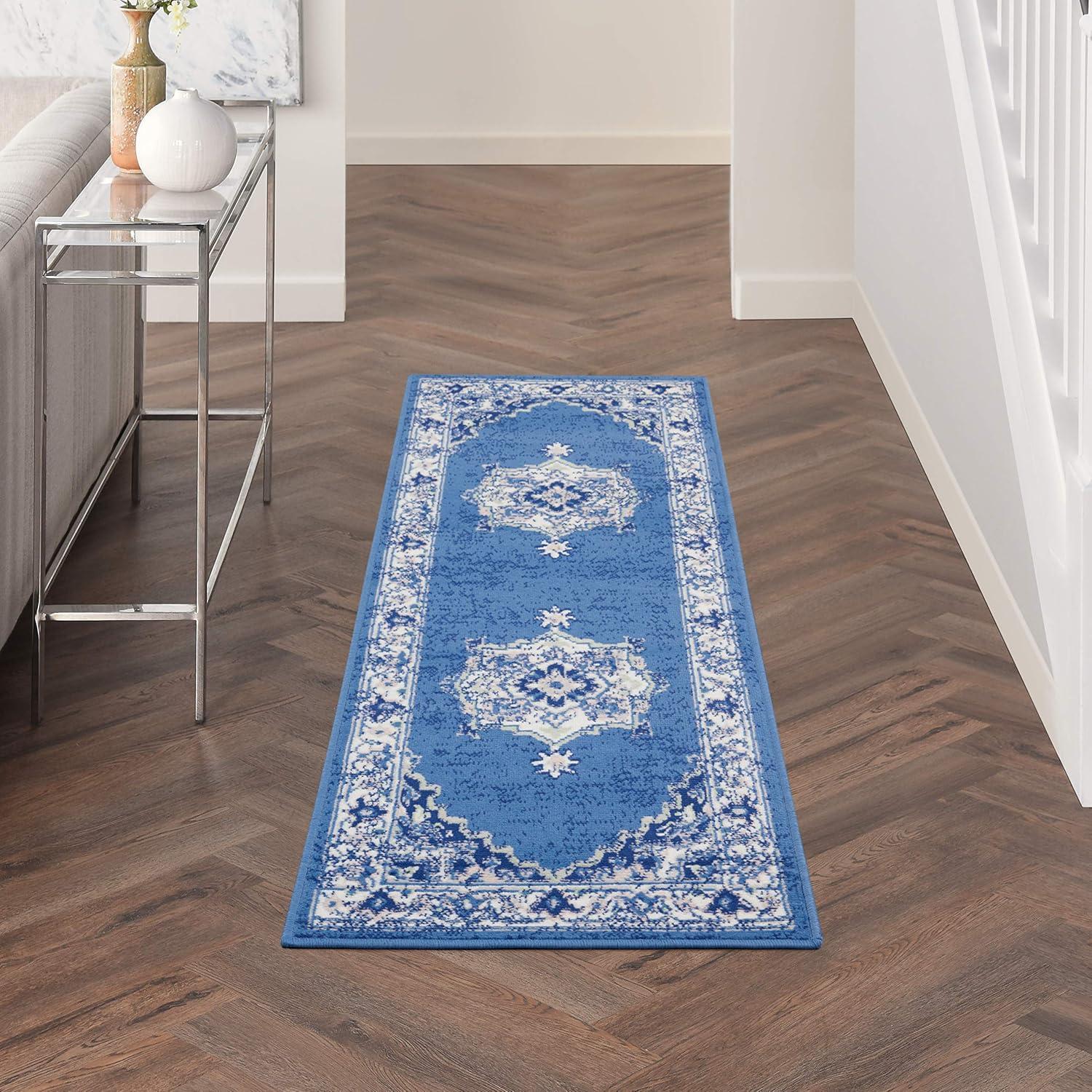 Nourison Whimsicle WHS03 Indoor only Area Rug - Navy 2' x 3'
