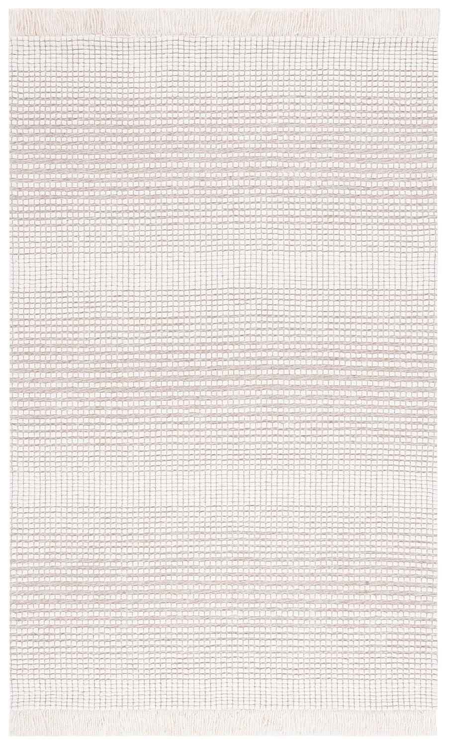 Marbella MRB208 Hand Woven Indoor Accent Rug - Ivory/Beige - 3'x5' - Safavieh