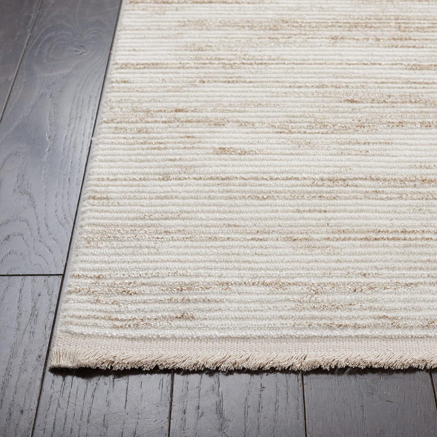 Whisper WHS584 Power Loomed Runner Rug - Ivory/Beige - 2'2"x8' - Safavieh.