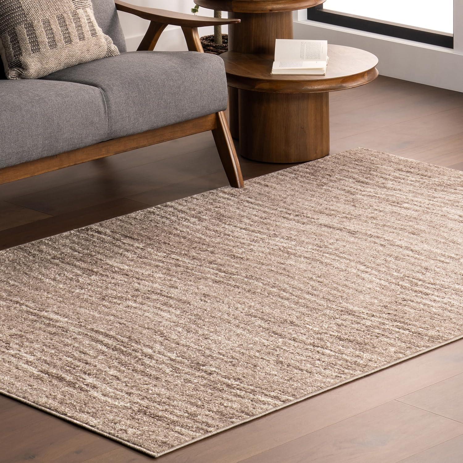 nuLOOM Sherill Abstract Transitional Area Rug, 4' x 6', Beige