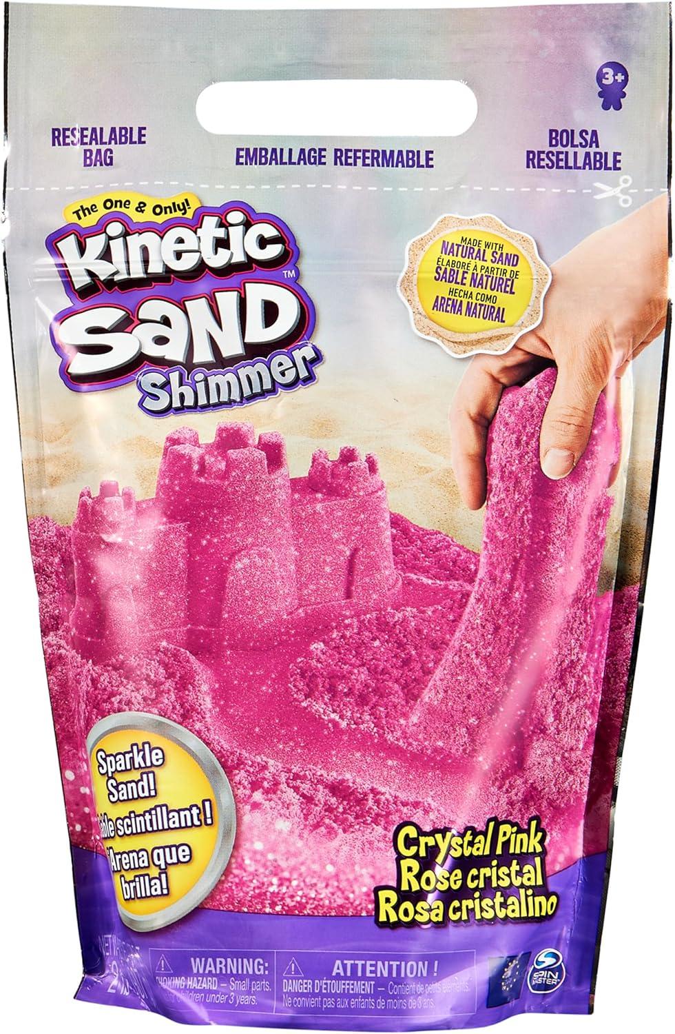 Kinetic Sand Crystal Pink Shimmer Sand 2lb