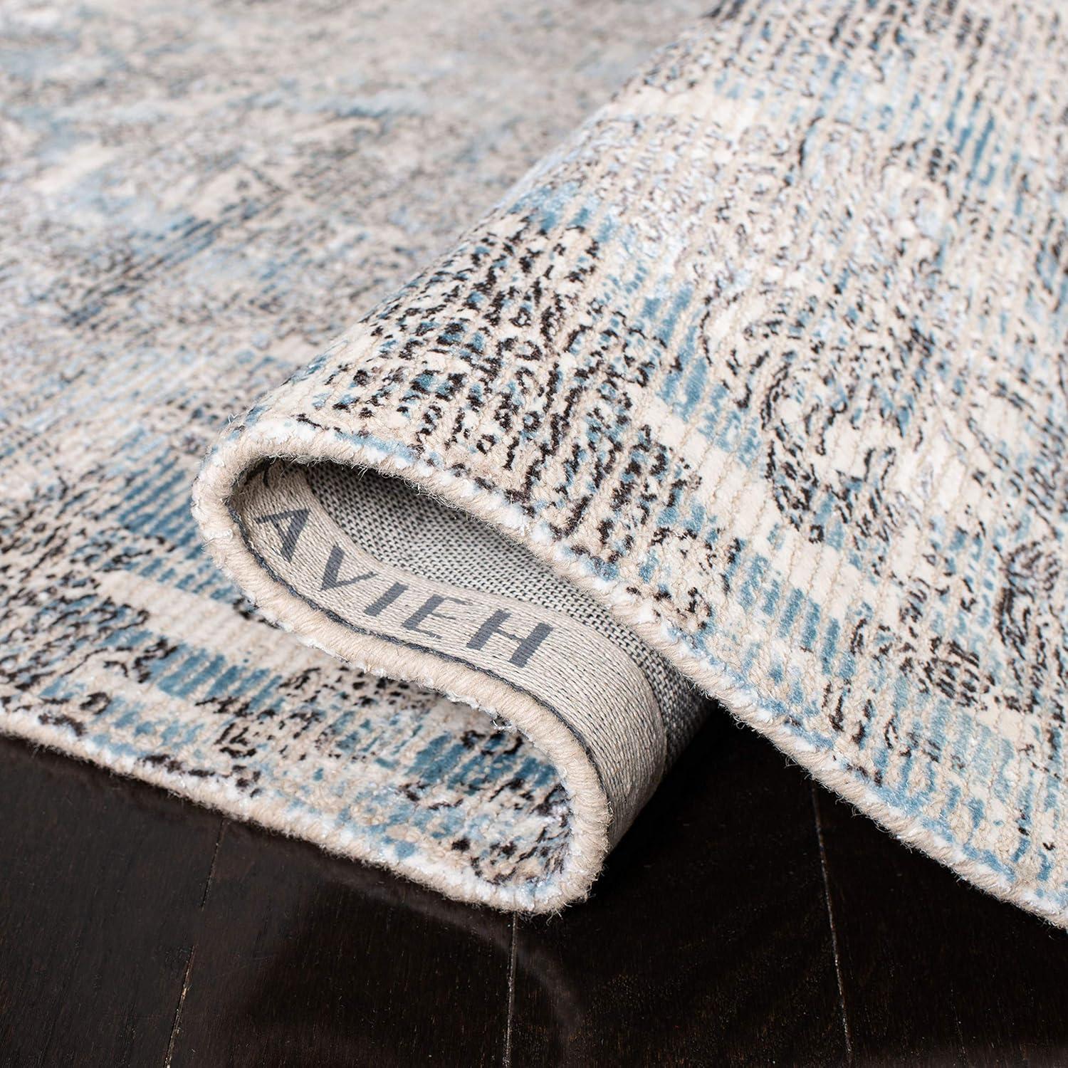 Micro-Loop MLP262 Hand Tufted Accent Rug - Grey/Ivory - 2'6"x4' - Safavieh.
