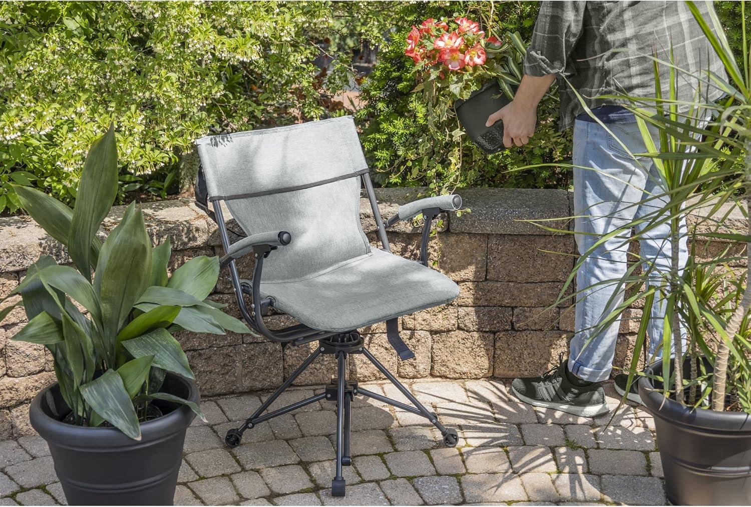 Folding Camping Chair with Cushions