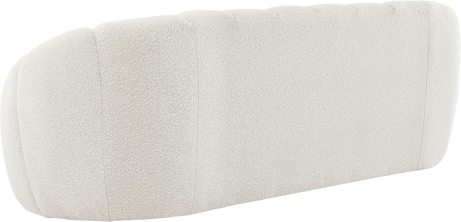 Meridian Furniture Elijah Green Boucle Fabric Sofa