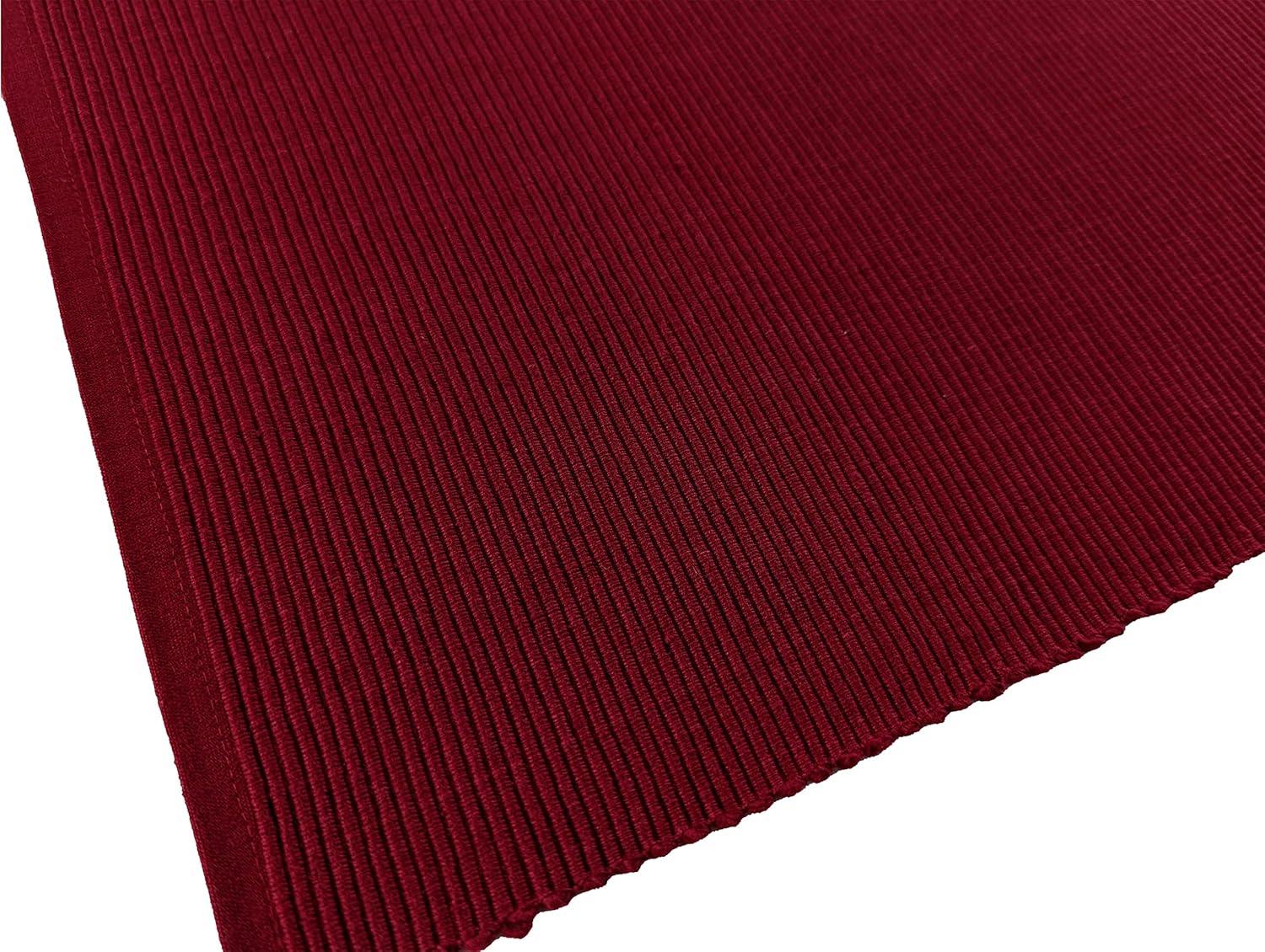 Wine Ribbed Placemat (Set of 6)