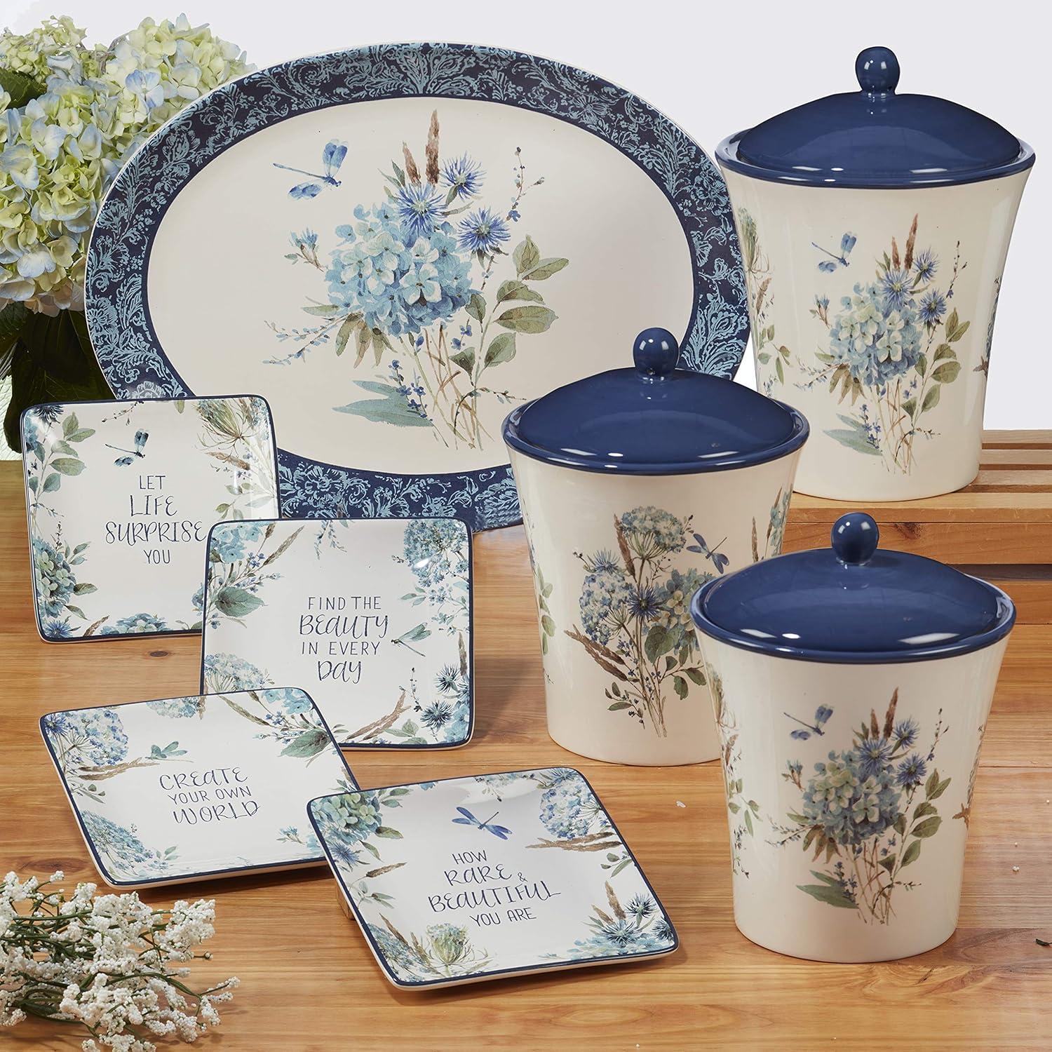 Certified International Bohemian Blue 16Pc Dinnerware Set