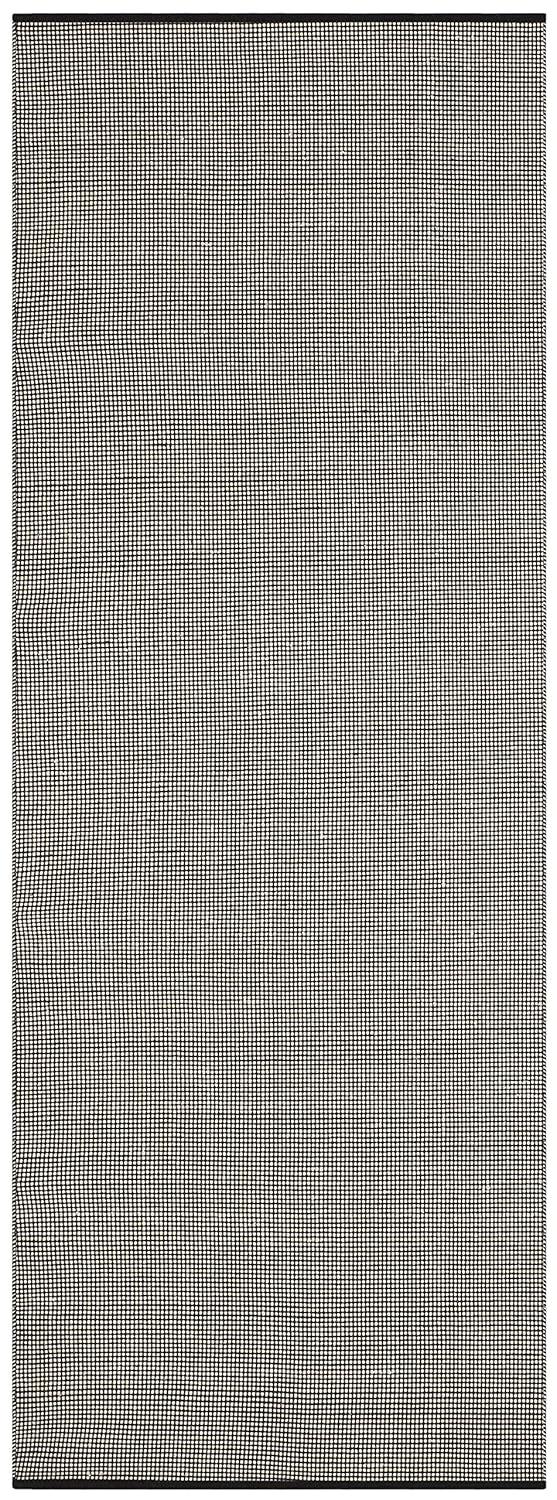 Montauk MTK345 Hand Woven Indoor Runner Rug - Ivory/Black - 2'3"x6' - Safavieh