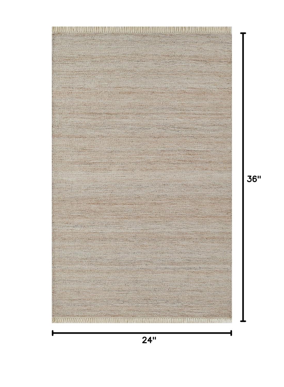 Maxi Indoor / Outdoor Rug - Natural / 2' x 3'