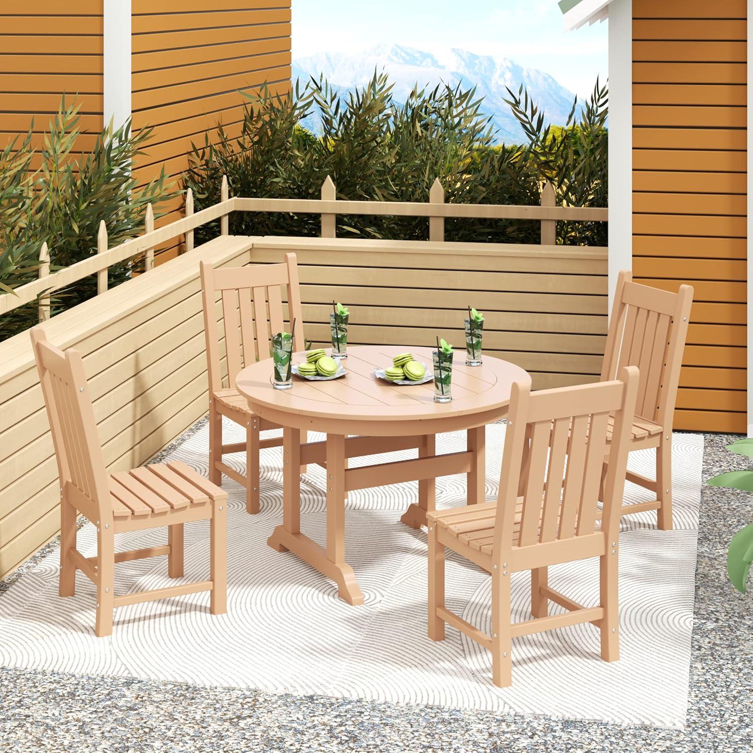 WestinTrends Outdoor Patio Dining Chair