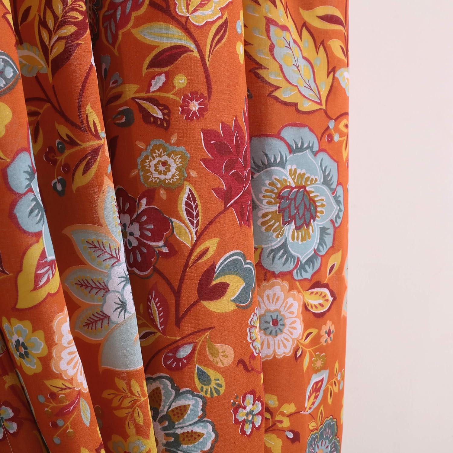 Greenland Home Fashions 1803BWP95 Astoria Spice Panel Pair 84x84