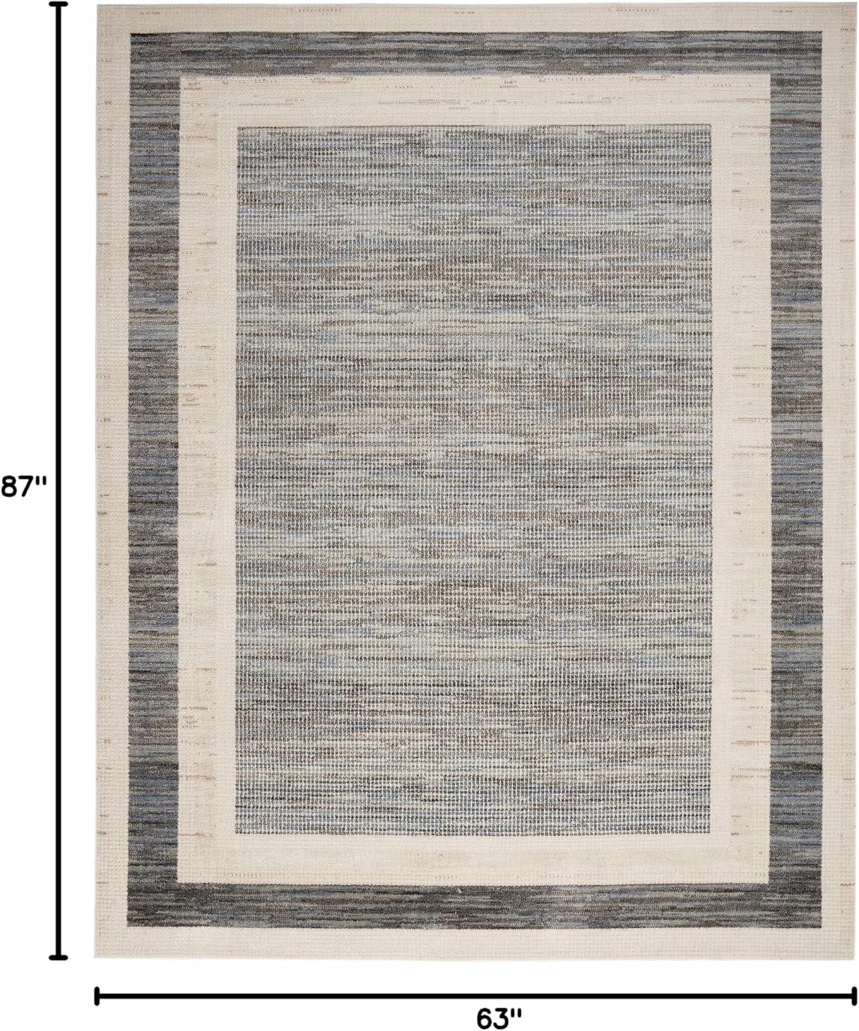 Nourison Serenity Home Modern Bordered Indoor Area Rug