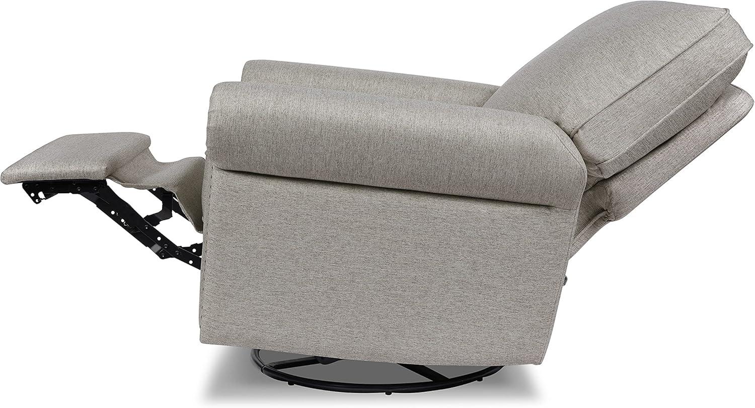 Namesake Linden Electronic Recliner and Swivel Glider in Eco-Performance Fabric with USB port & Reviews | Birch Lane