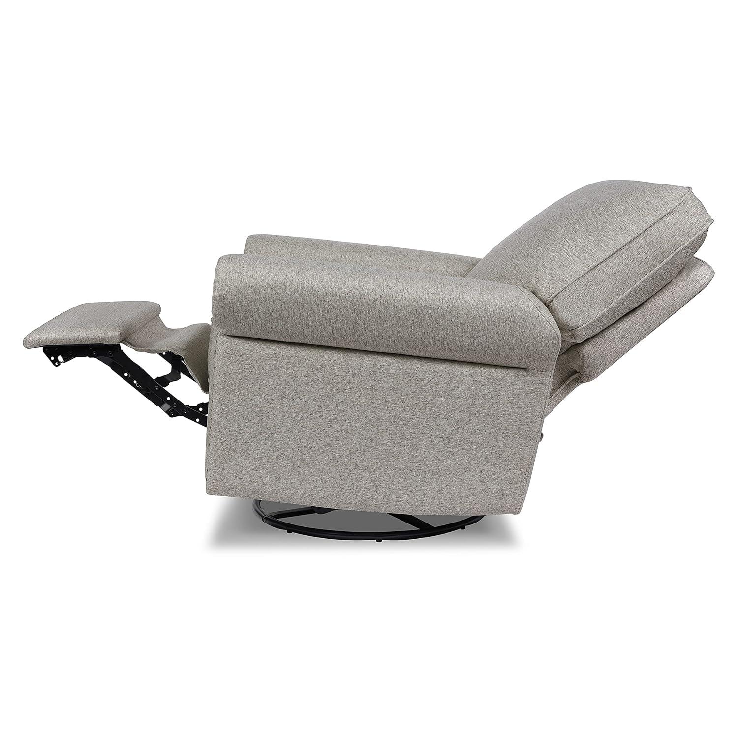 Namesake Linden Electronic Recliner and Swivel Glider in Eco-Performance Fabric with USB port & Reviews | Birch Lane