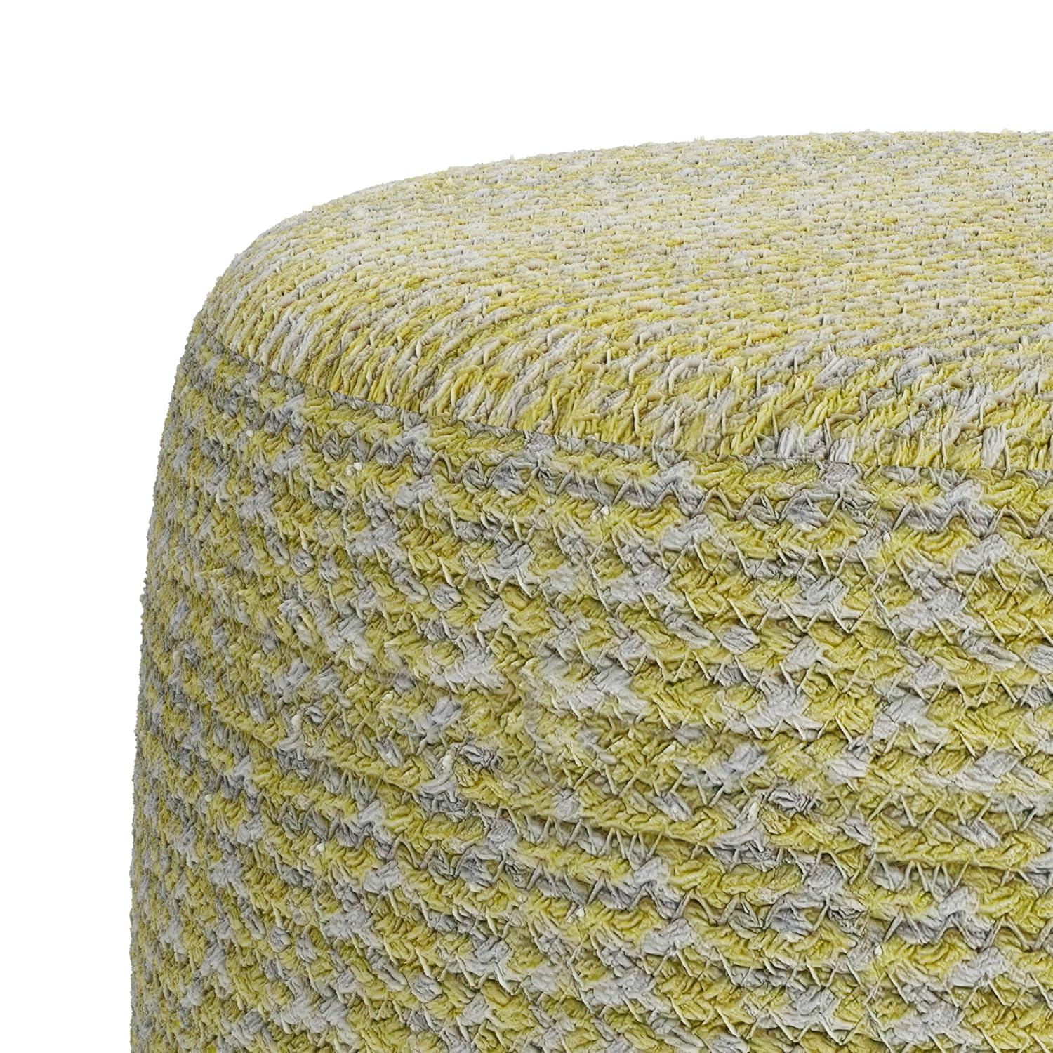 Simpli Home Bayley Upholstered Pouf