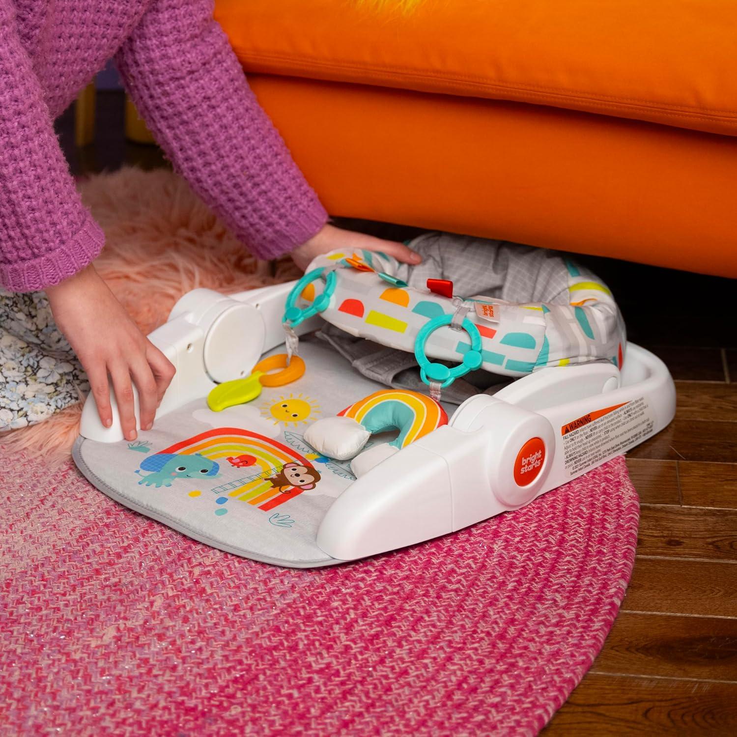 Bright Starts Learn-to-Sit 2-Position Floor Seat - Playful Paradise