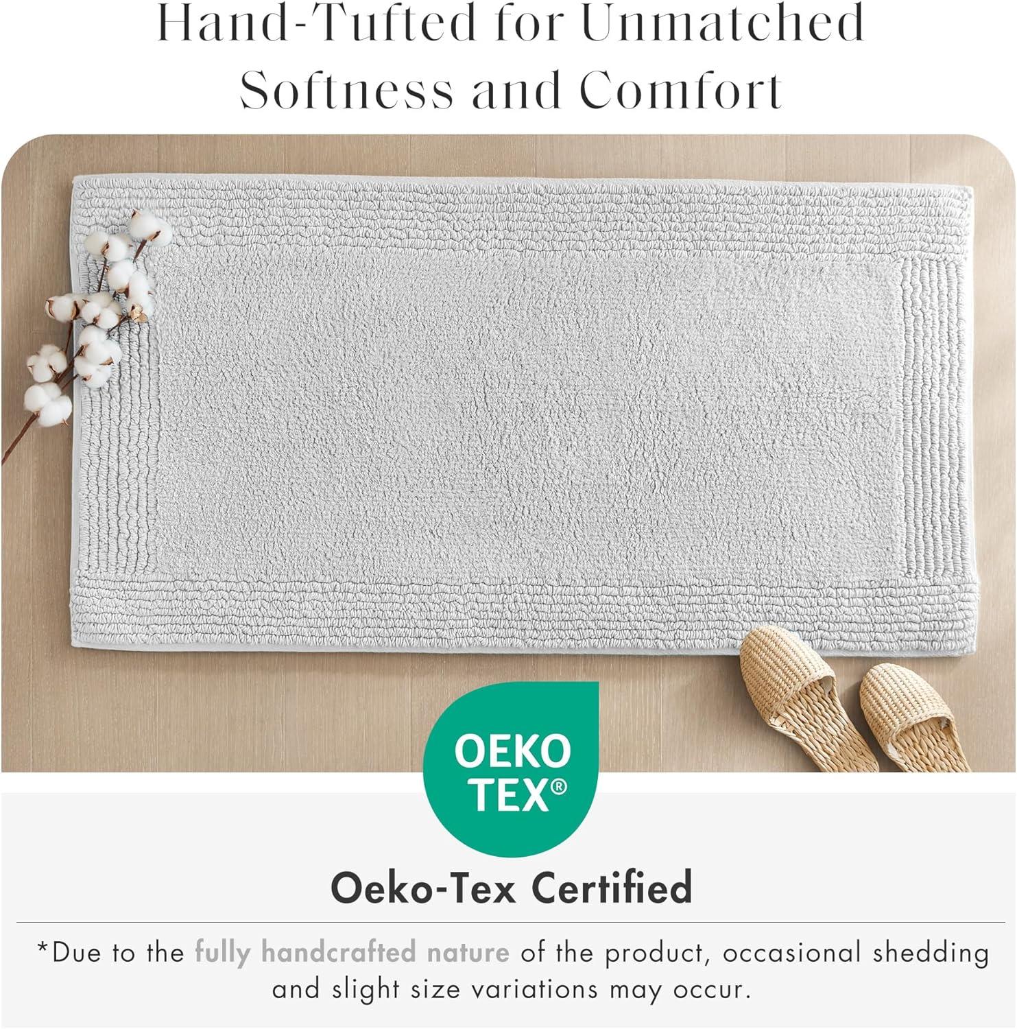 Splendor 100% Cotton Tufted 3000 GSM Reversible Bath Rug