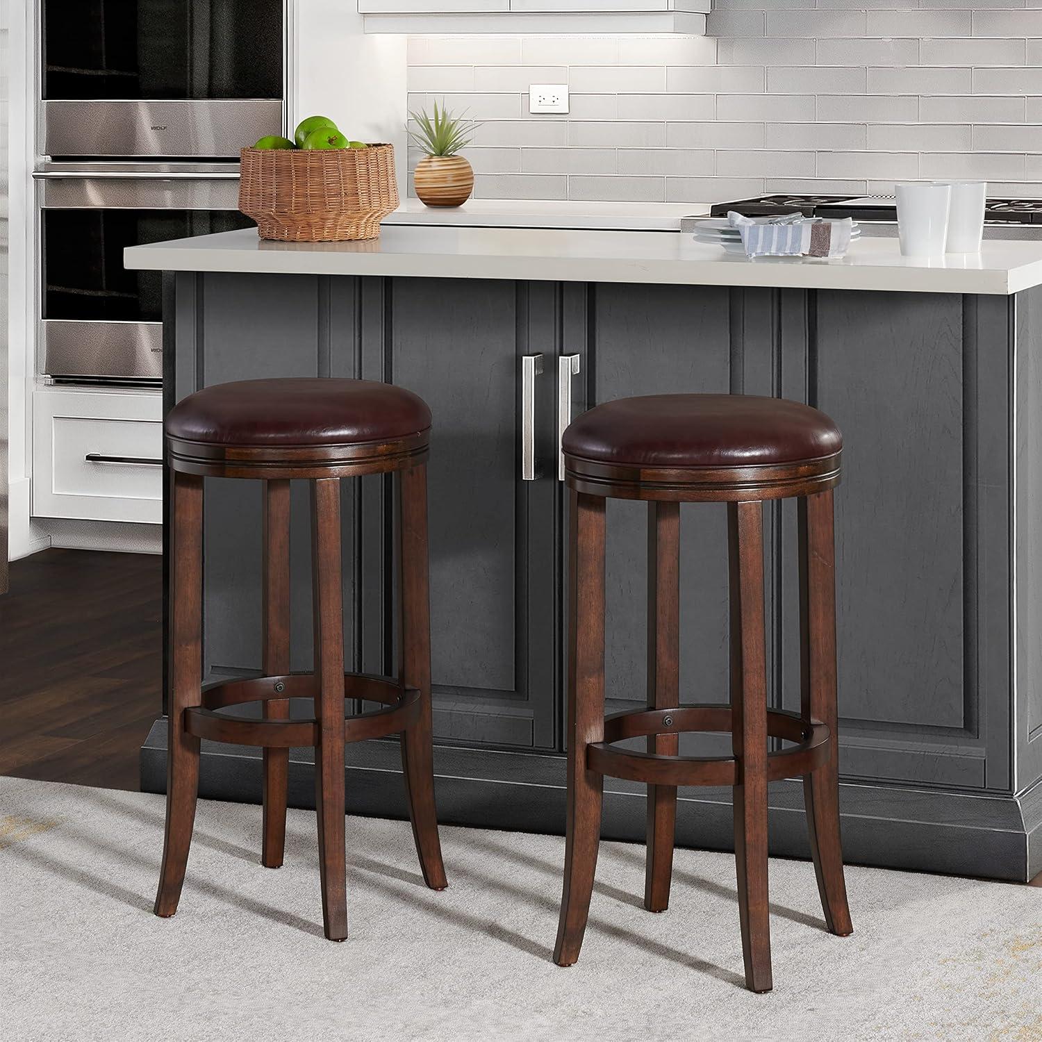 Natick Solid Wood Stool