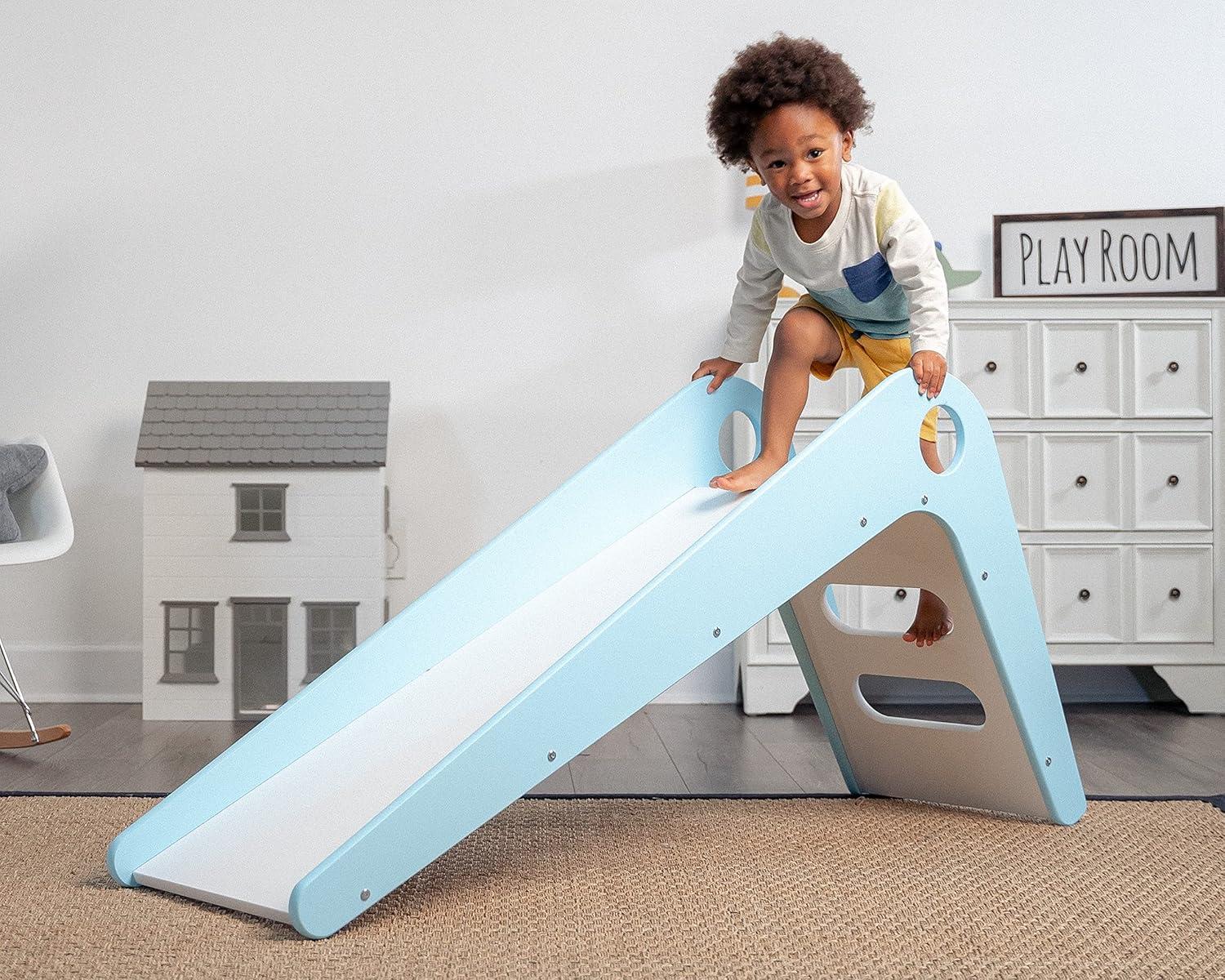 Avenlur Manuka - Indoor Wood Slide Blue