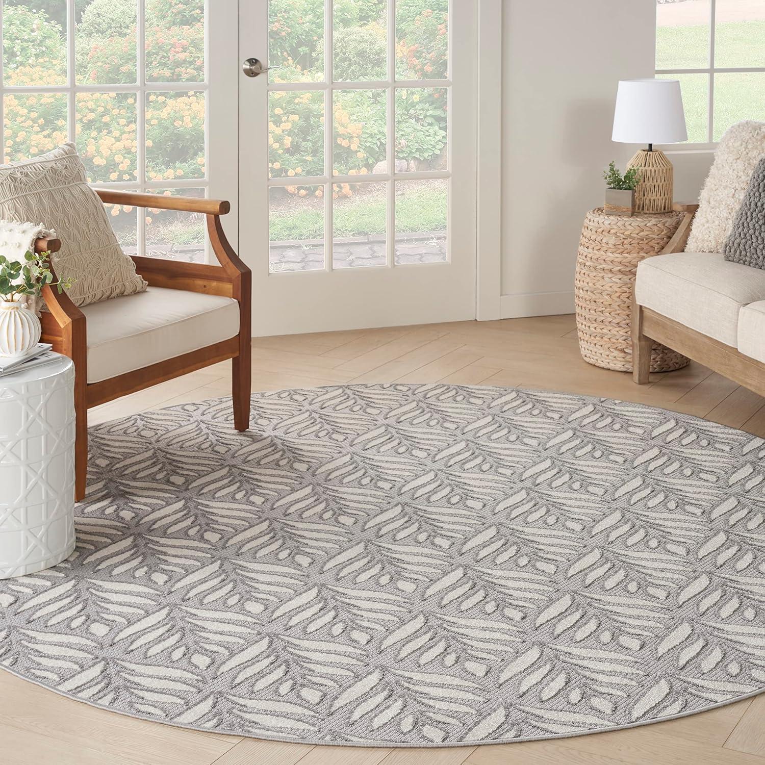 Nourison Aloha Tropical Palm Outdoor Rug