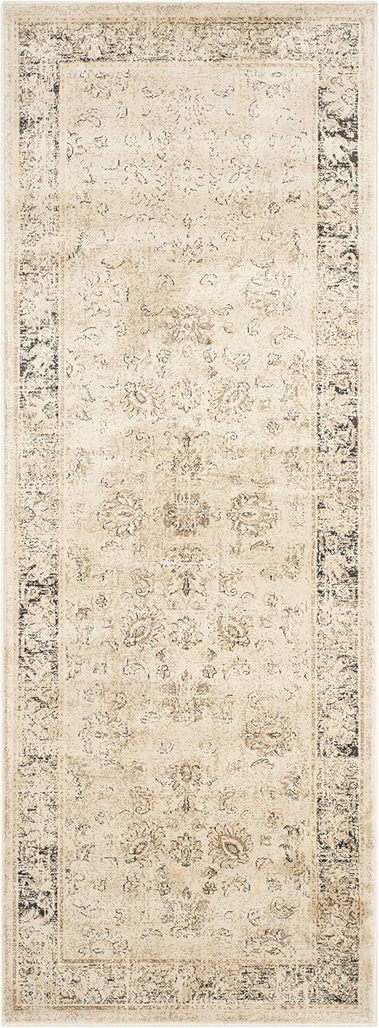 SAFAVIEH Vintage Jaxon Traditional Runner Rug, Stone, 2'2" x 9'