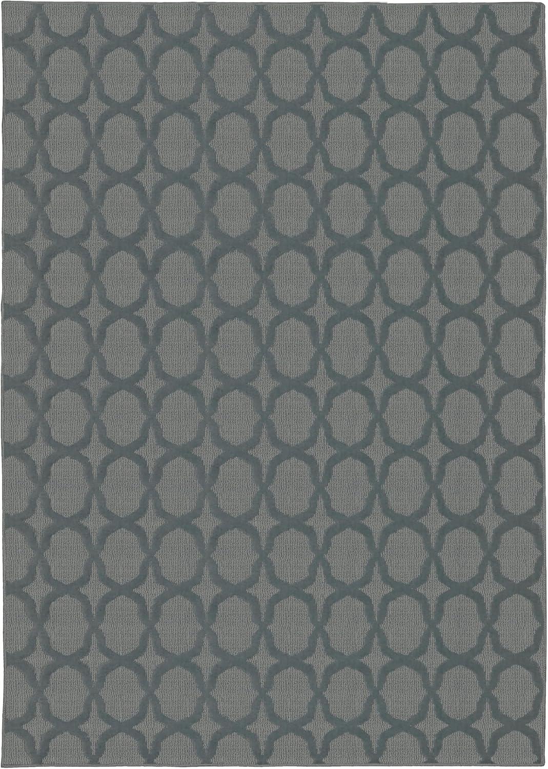 Garland Rug Sparta 9 ft. x 12 ft. Large Area Rug Sea Foam