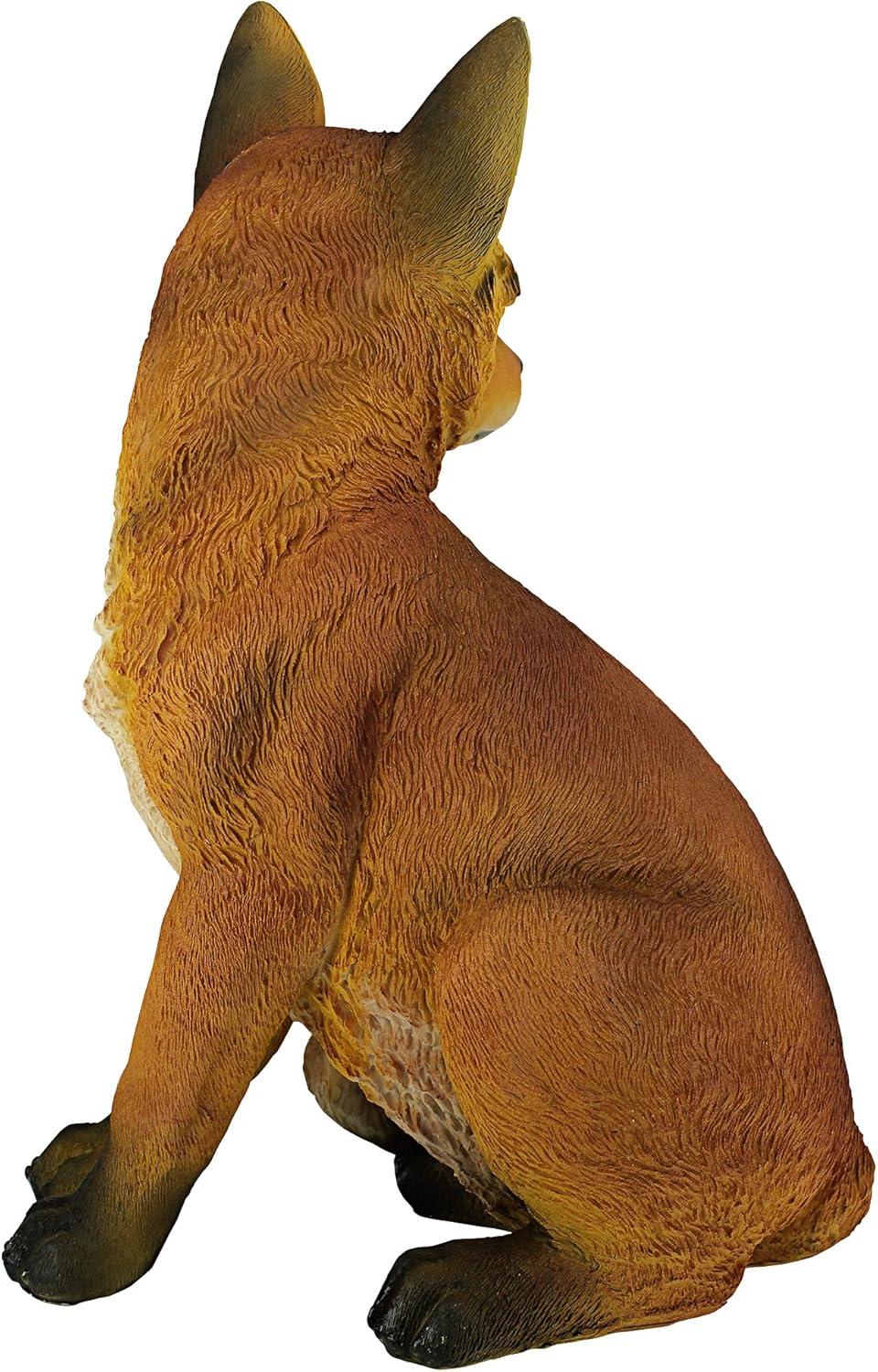 Design Toscano Woodie, the Woodland Fox Garden Statue