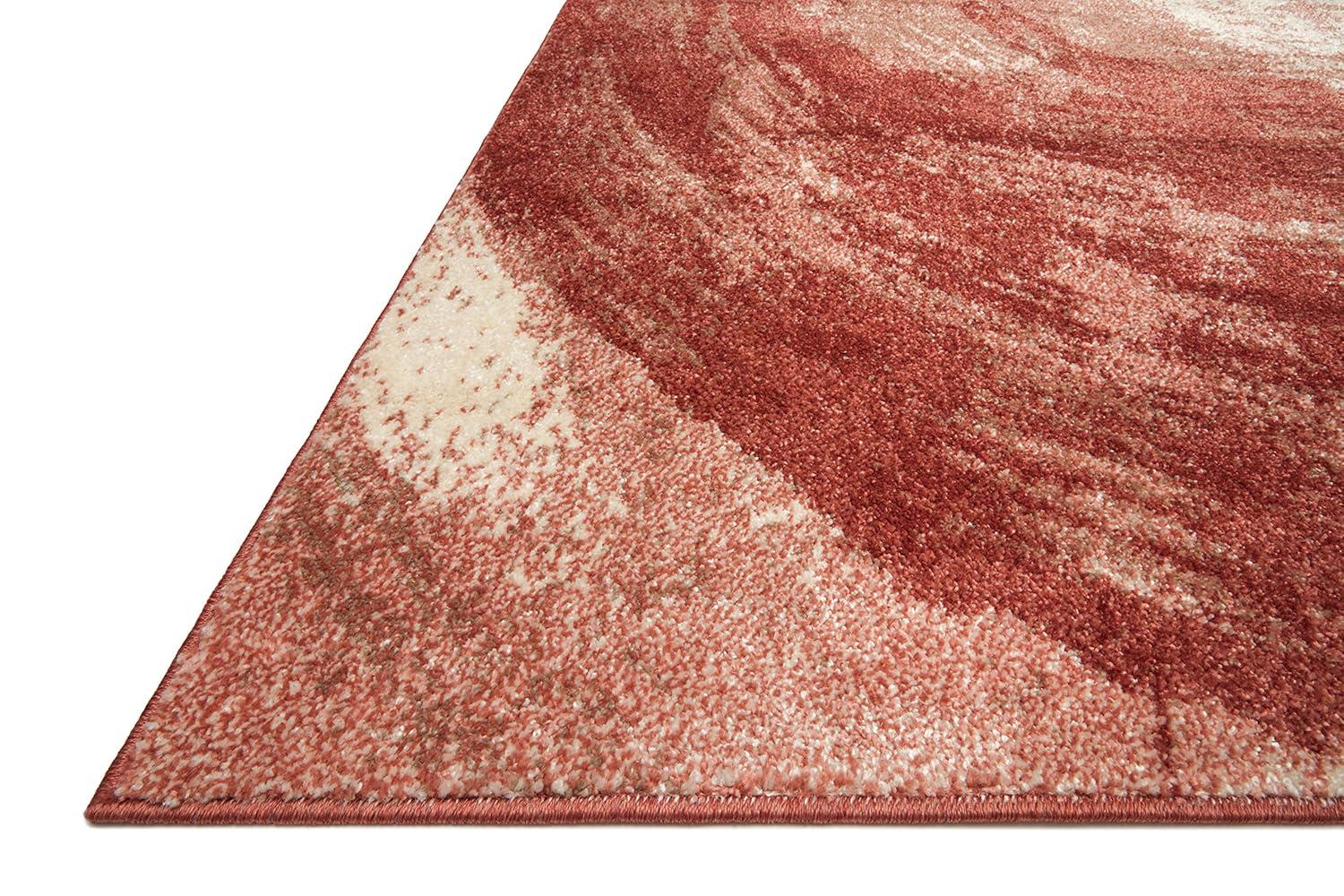 Loloi II Spirit Collection SPI-03 Rose/Spice 2'-7" x 8'-0" Runner Rug