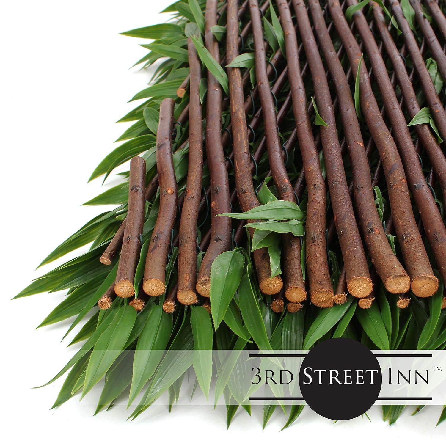 3rd Street Inn 1.6 ft. H x 9 ft. W Bamboo Privacy Screen (Set of 4)