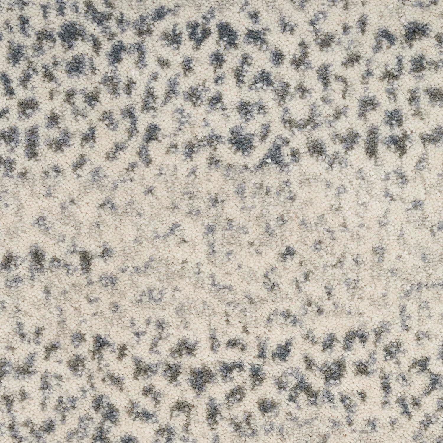 Nourison Elegance Modern Abstract Indoor Rug Beige Grey 7'10" x 10'6"