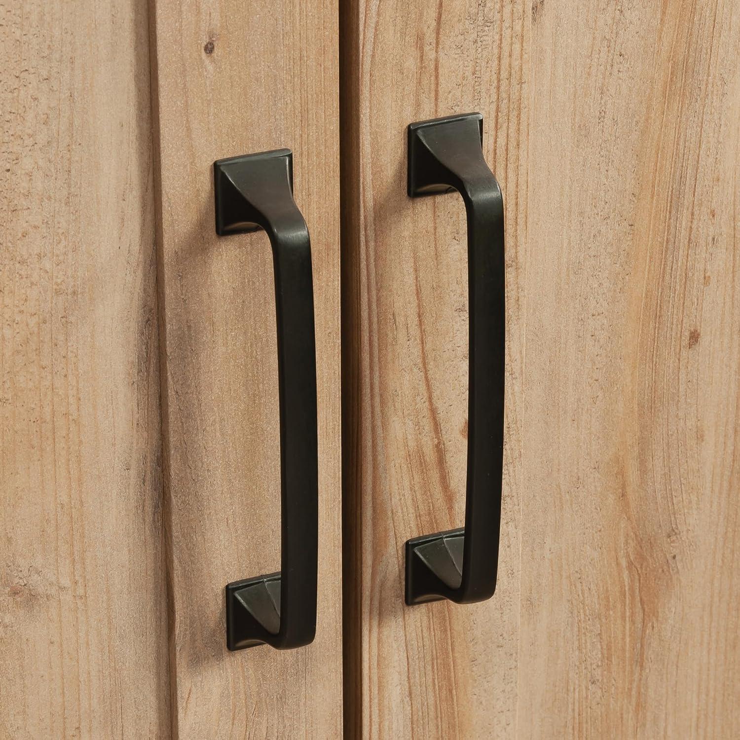 Sauder 72" 3 Shelf Bookcase with Doors Kaiki Pine