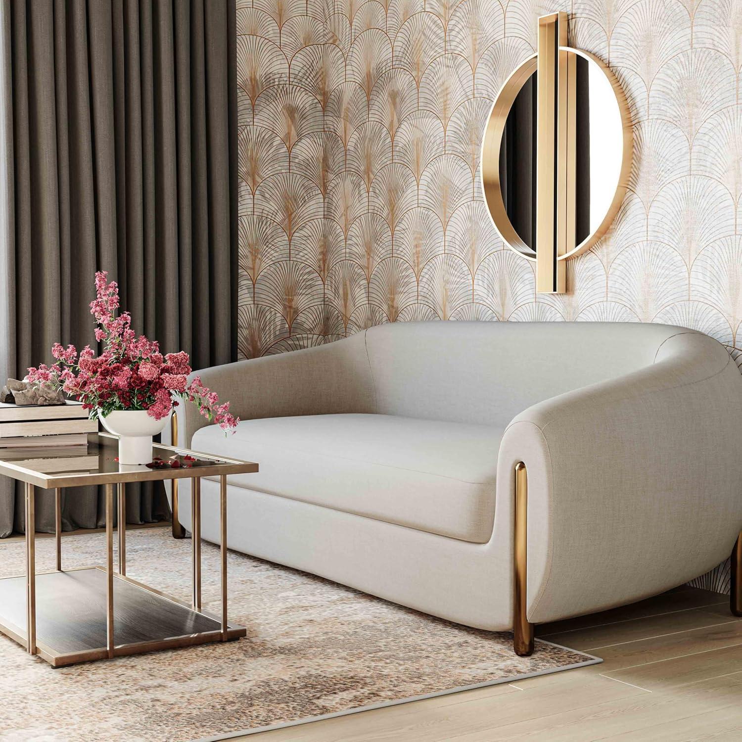 Inspire Me! Home Décor Lina Upholstered Sofa